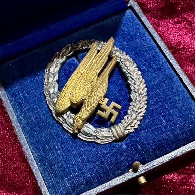 WW2 Early Fallschirmjäger Cased and Named Award. They do not get any better than this!